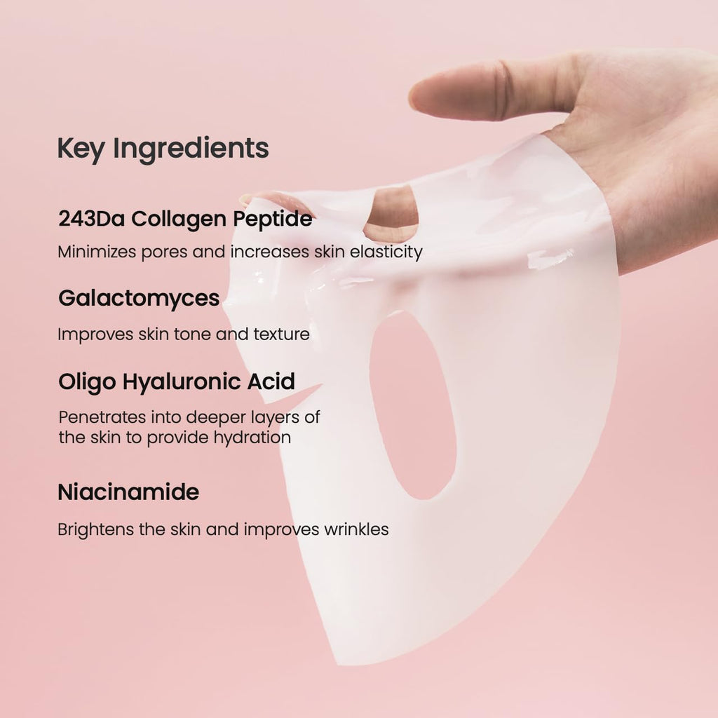 BIODANCE Bio-Collagen Real Deep Mask, Hydrating Overnight Hydrogel Face Mask - TrustMedUSA