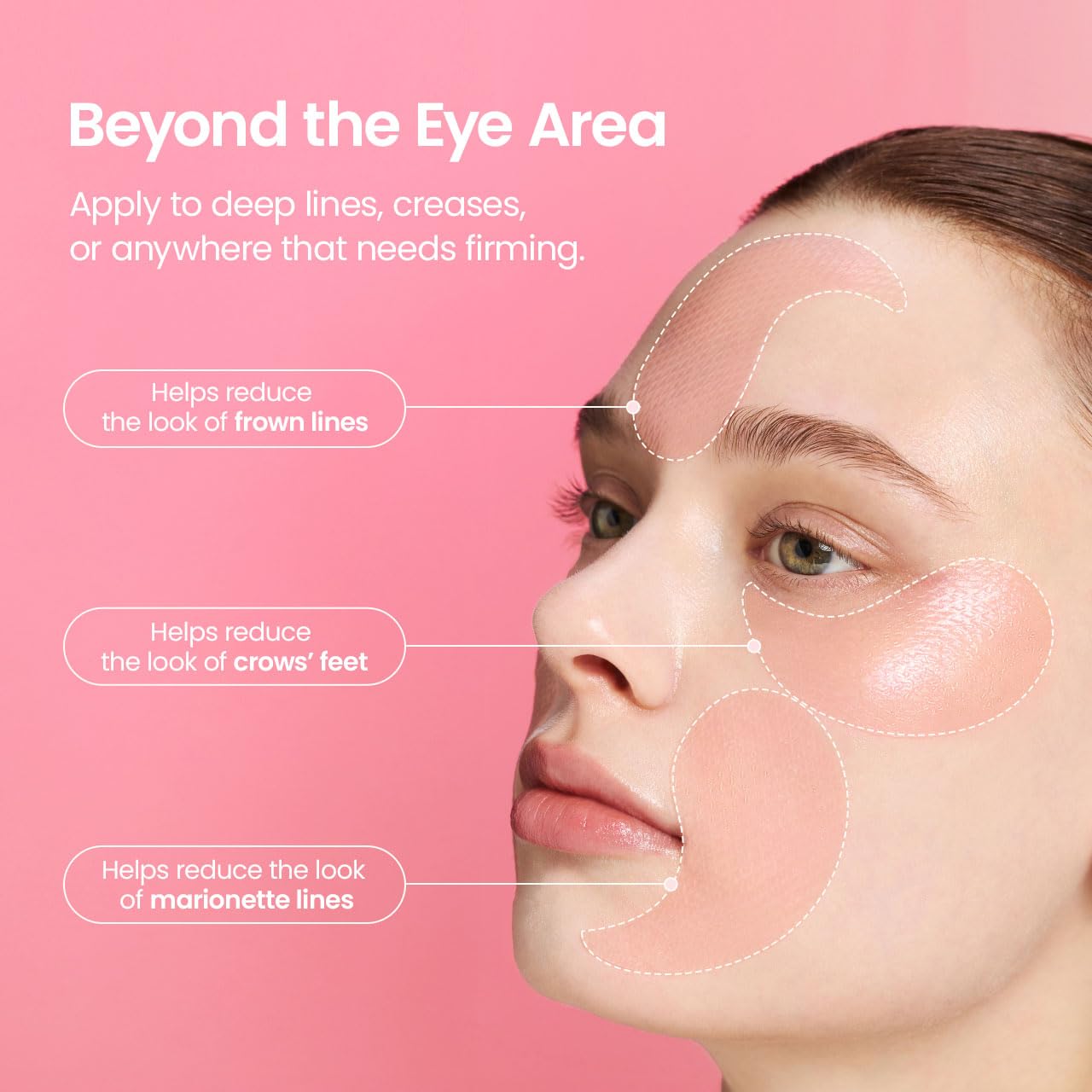 BIODANCE Collagen Peptide Eye Patches, Anti Wrinkle & Smile Line Patches for Face, Under Eye Mask for Fine Lines & Eye Bags - TrustMedUSA