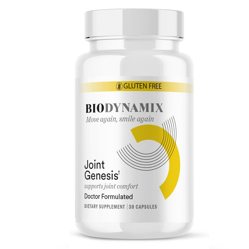 BioDynamix Joint Genesis - Joint Support Supplement - with Mobilee and Boswellia Serrata - for Comfortable, Flexible Joints - 30-Day Supply - TrustMedUSA