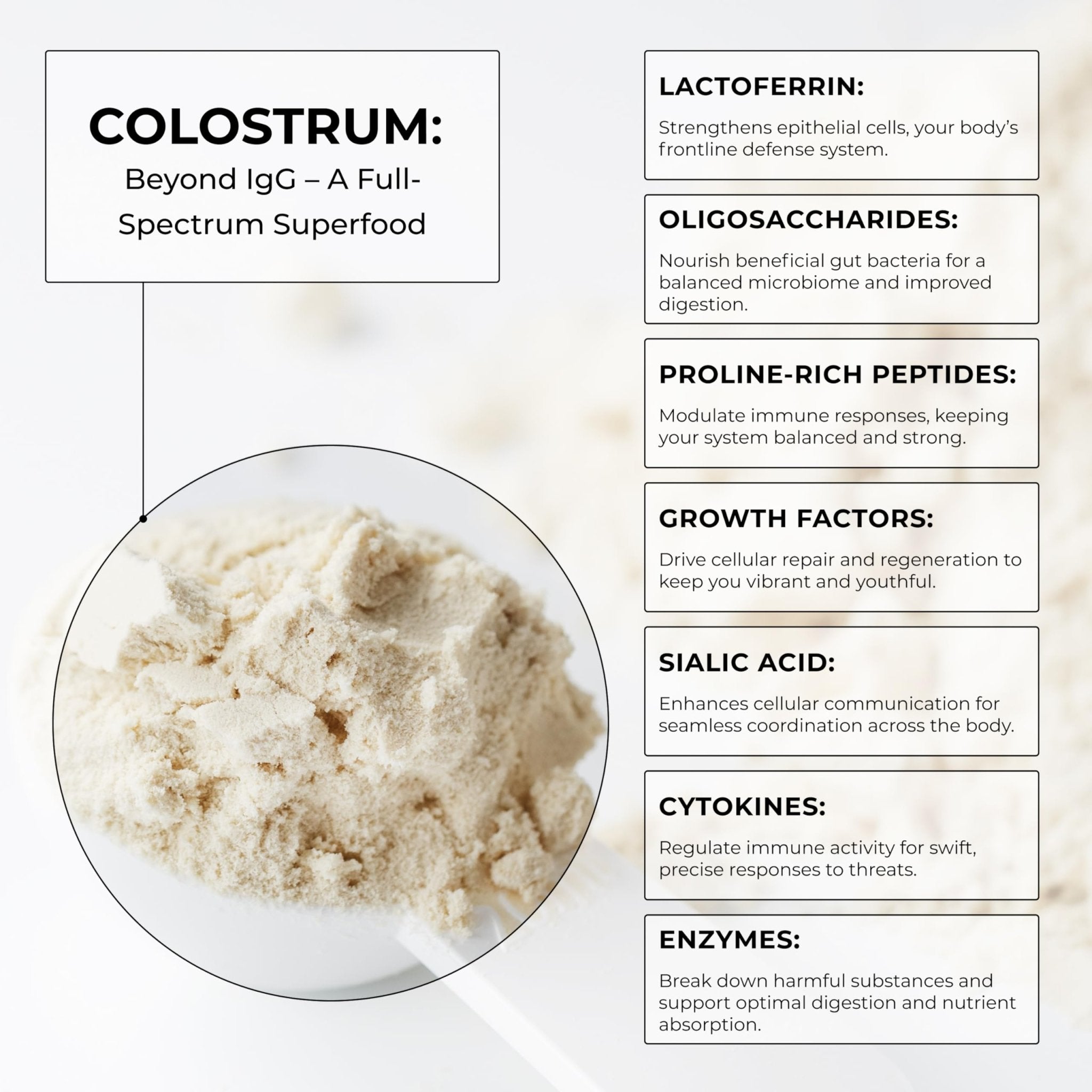 BIOFEMA Bovine Colostrum Supplement - Natures Superfood – First Milk Powder Magic for Gut Health, Immune Support, Physical Recovery, Skin, Hair & Nail Health - TrustMedUSA