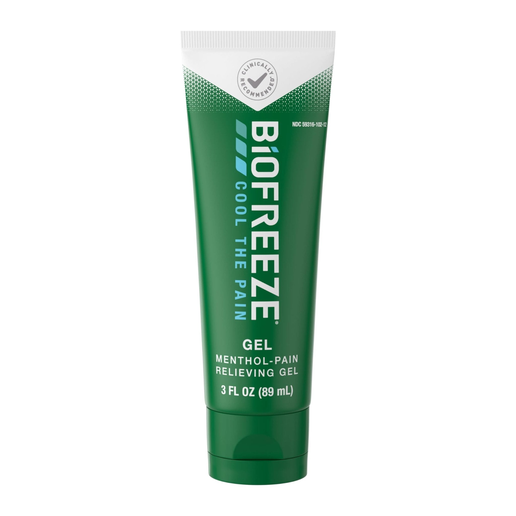 Biofreeze Gel Pain Relief, Knee & Lower Back Pain Relief, Arthritis Pain Reliever, Sore Muscle Relief, Neck Pain Relief, Cooling Joint Pain Relief, Menthol Gel 3 Fl Oz - TrustMedUSA