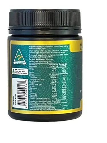 Biogenesis Organic Chlorella Tablets | Australian Grown | Chlorophyll-Rich - TrustMedUSA