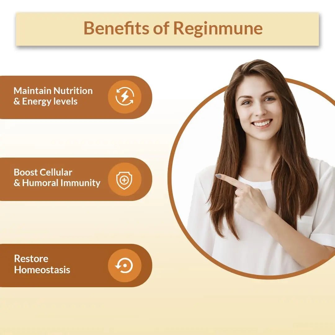 Biogetica Reginmune - Natural Immune Support Care Daily Boost Immune System Booster - 80 Capsules - TrustMedUSA