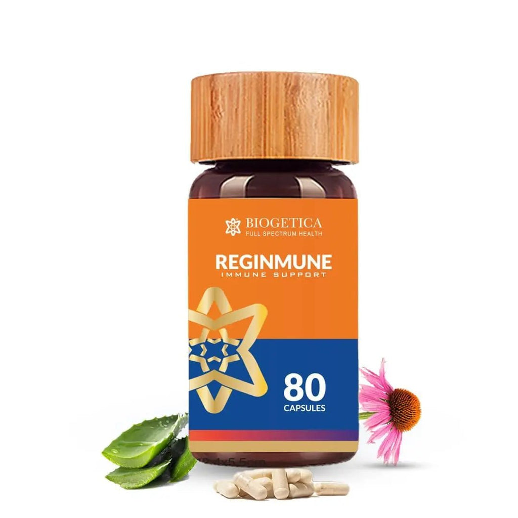 Biogetica Reginmune - Natural Immune Support Care Daily Boost Immune System Booster - 80 Capsules - TrustMedUSA