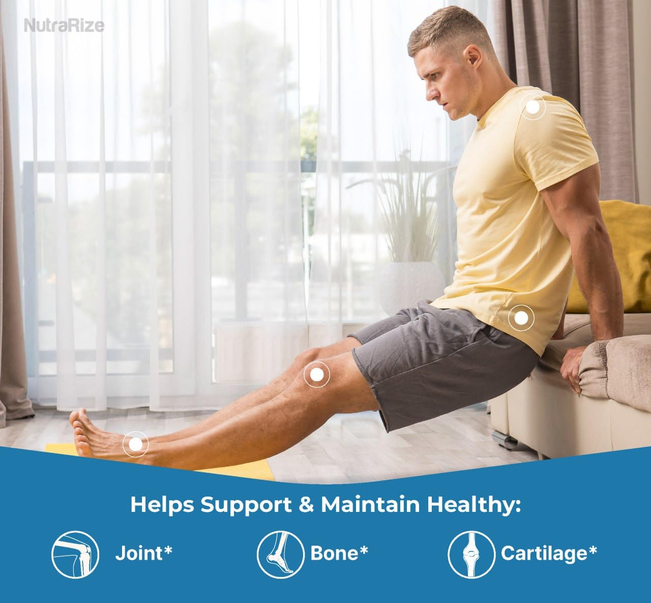 BioJoint Plus - BioJoint Plus Advanced Joint Support Formula, BioJoint Supplement, BioJoint Maximum Strength Pills for Joint Wellness and Mobility, Bio Joint Plus Reviews (60 Capsules) - TrustMedUSA