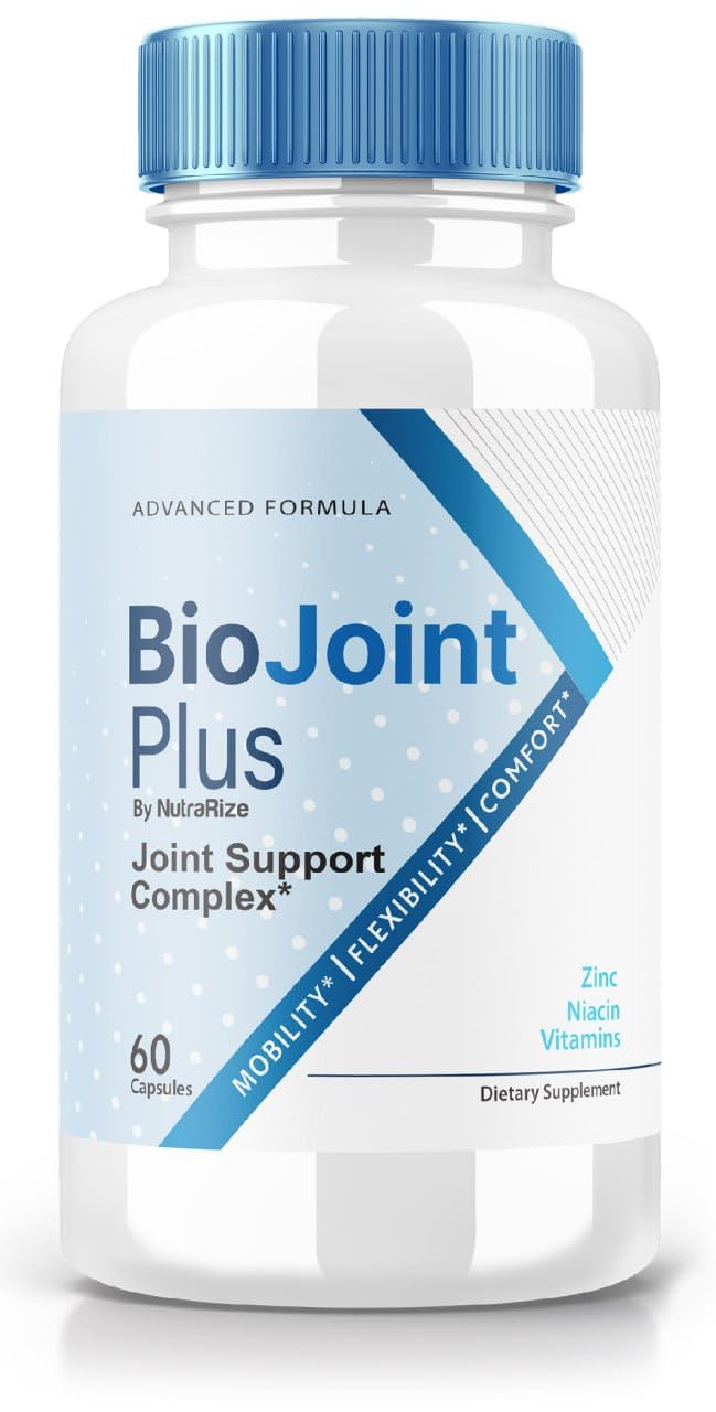 BioJoint Plus - BioJoint Plus Advanced Joint Support Formula, BioJoint Supplement, BioJoint Maximum Strength Pills for Joint Wellness and Mobility, Bio Joint Plus Reviews (60 Capsules) - TrustMedUSA