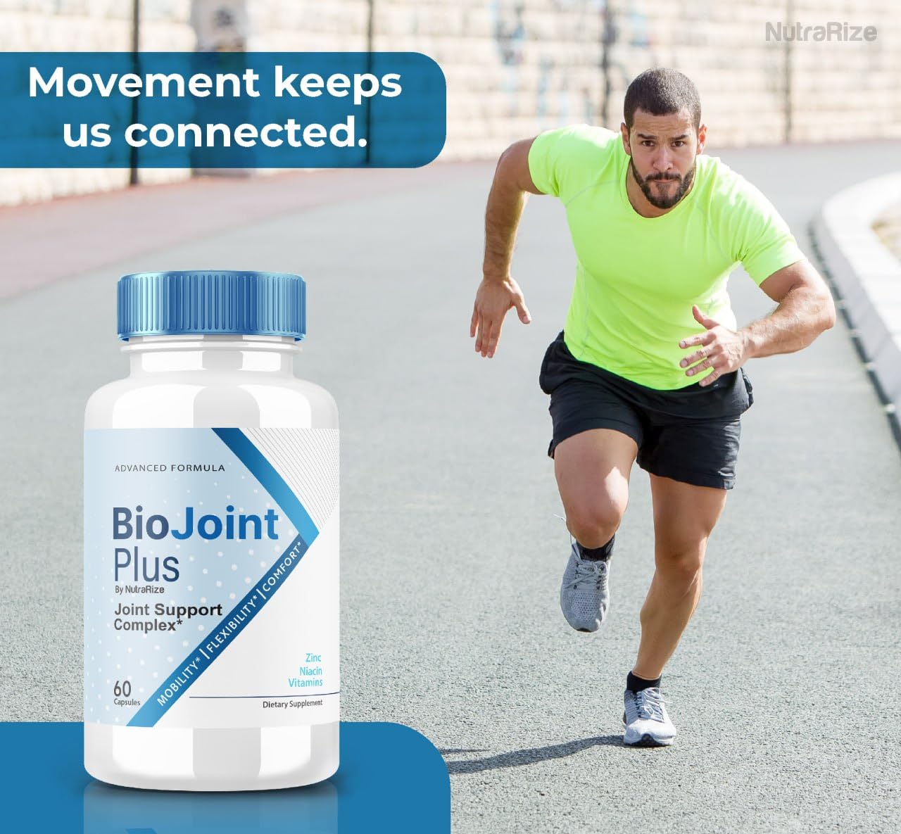 BioJoint Plus - BioJoint Plus Advanced Joint Support Formula, BioJoint Supplement, BioJoint Maximum Strength Pills for Joint Wellness and Mobility, Bio Joint Plus Reviews (60 Capsules) - TrustMedUSA
