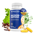 BioMatrix Biofilm Disruptor, GI Repair Digestive Supplement for Men and Women, Oil of Thyme, Oregano & Clove, Gut Microbiome & Intestinal Health Support | Microb-Defend (90 Softgels) - TrustMedUSA