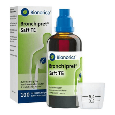 Bionorica Bronchipret Syrup TE, 100 ml - against cough and bronchitis - TrustMedUSA
