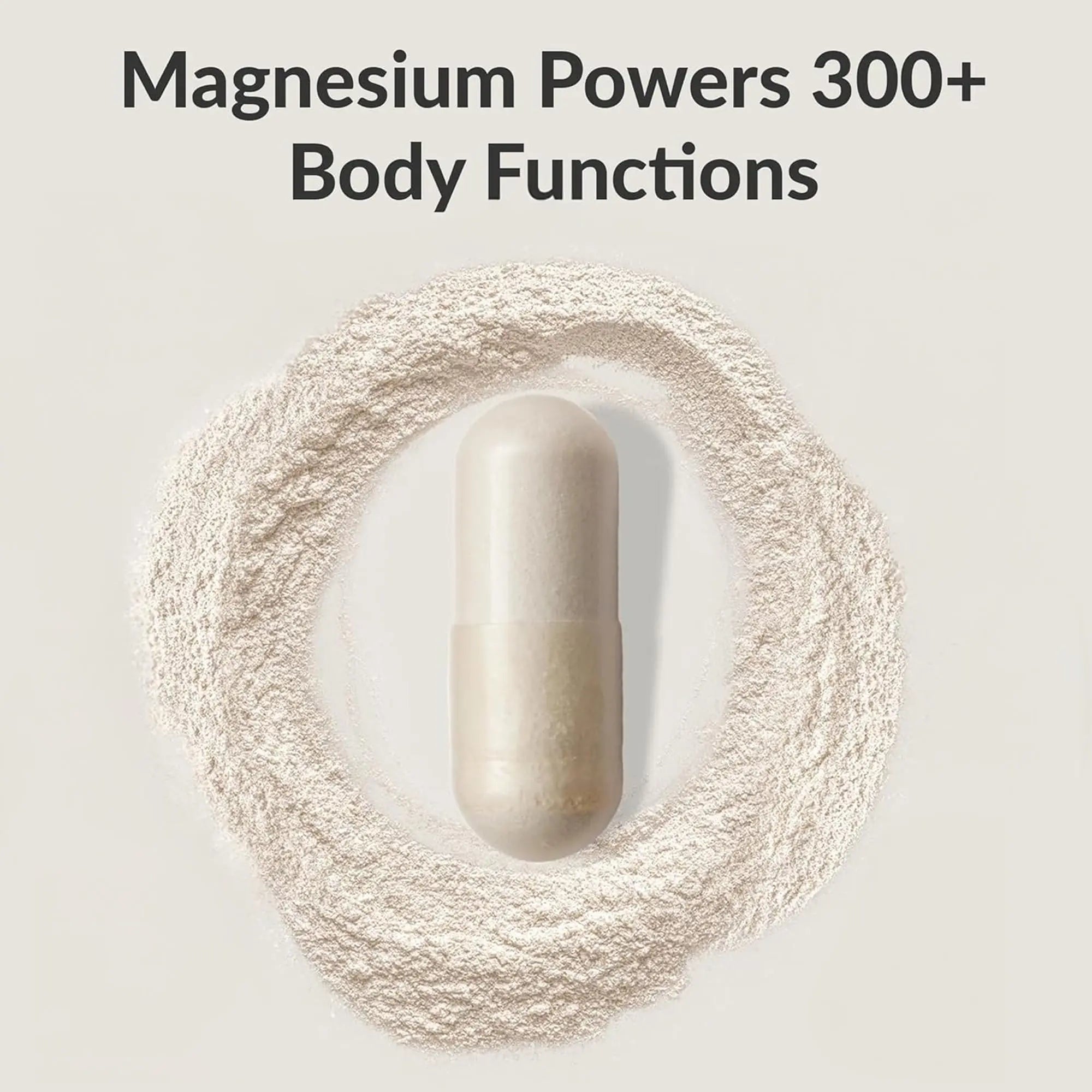BIOptimizers Magnesium Breakthrough Supplement with 500mg - 7 Forms of Magnesium: Glycinate, Malate, Citrate, and More - Natural Support for Sleep and Cognitive Function -30 Capsules- Calming Vitamins - TrustMedUSA