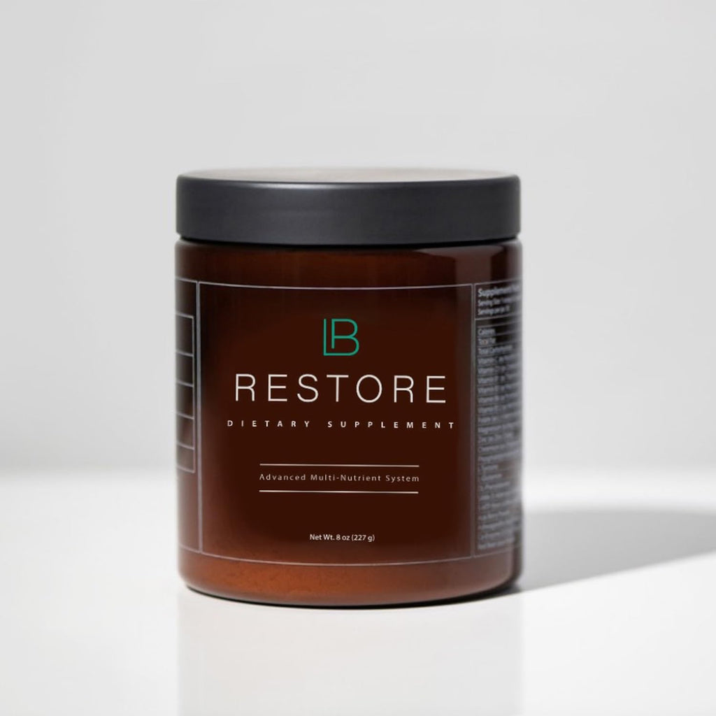 BioRebalance Restore Advanced Multi-Nutrient System Pure Powder Formula - 30 Day Balance Supplement - Contains Powerful Antioxidants, Minerals, Essential Amino & Fatty Acids - TrustMedUSA