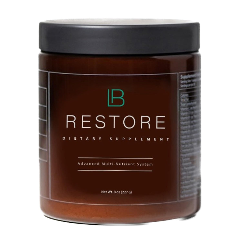 BioRebalance Restore Advanced Multi-Nutrient System Pure Powder Formula - 30 Day Balance Supplement - Contains Powerful Antioxidants, Minerals, Essential Amino & Fatty Acids - TrustMedUSA