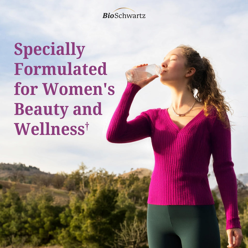 BioSchwartz Primal Beef Organ Supplement for Women - 60 Capsules - Grass-Fed & Pasture-Raised - Supports Healthy Hair Skin and Nails, Hormone Balance - with Bovine Liver, Kidney, Heart, Uterus Powder - TrustMedUSA