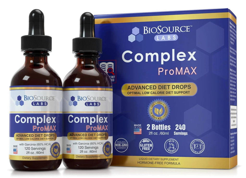 BioSource Labs Complex ProMAX Premium Diet Drops (2 x 2 oz Bottle) - TrustMedUSA