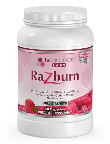 BioSource Labs Razburn – Premium Thermogenic Complex Pills with Natural Ingredients - TrustMedUSA