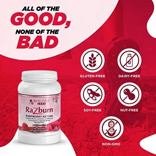 BioSource Labs Razburn – Premium Thermogenic Complex Pills with Natural Ingredients - TrustMedUSA