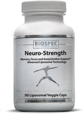 BIOSPEC NUTRITIONALS Neuro-Strength - Support Cognitive Performance* - Acetyl-L-Carnitine, Alpha-GPC, Phosphatidylserine, Huperzine - TrustMedUSA