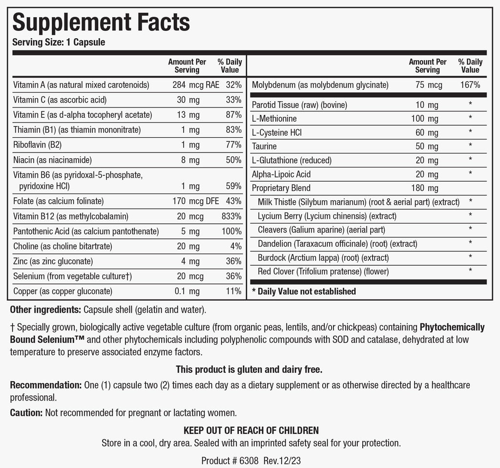 Biotics Research MCS-2 Metabolic Clearing Support, Liver Health, Potent Antioxidant Formula, Milk Thistle, Red Clover, 90 Capsules - TrustMedUSA
