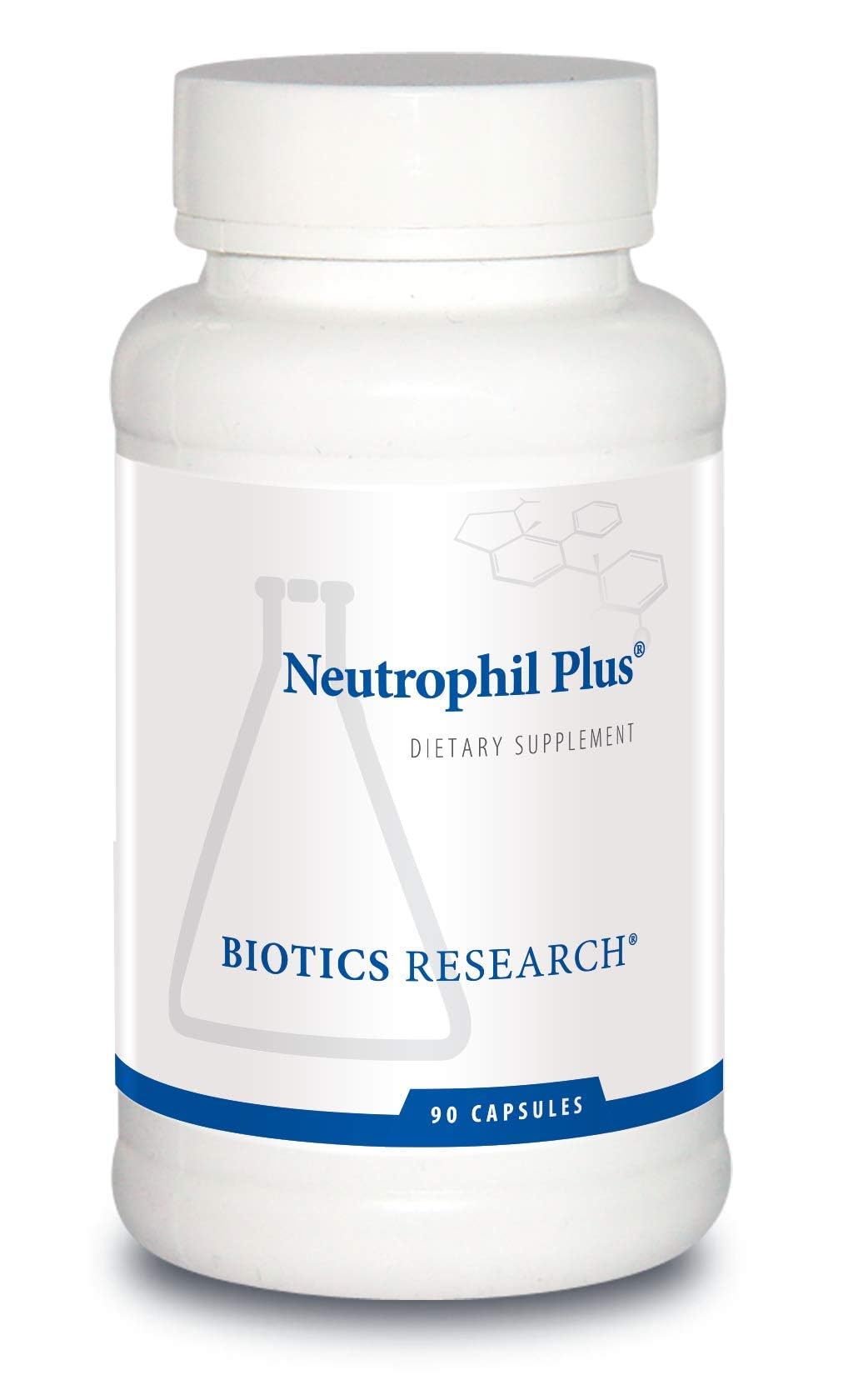 Biotics Research Neutrophil Plus, Immune Support, Maitake Mushroom, Barberry, Antioxidant Activity, Optimal Immune Function, Upper Respiratory Health, 90 Capsules - TrustMedUSA