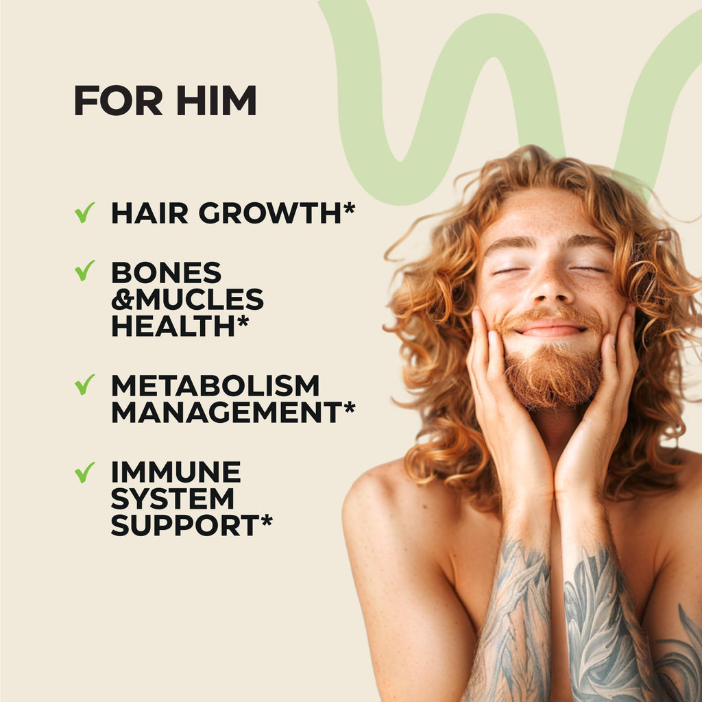 Biotin for Hair Growth Women/Men 12000mcg, Skin & Nails Support Gummies + 70000mcg Collagen Peptides (Collagen Powder in Gummy Form) + 20000mcg Keratin + Retinol, Sugar Free, 120 Gummies (2 Pack) - Maple Wellness Supplements