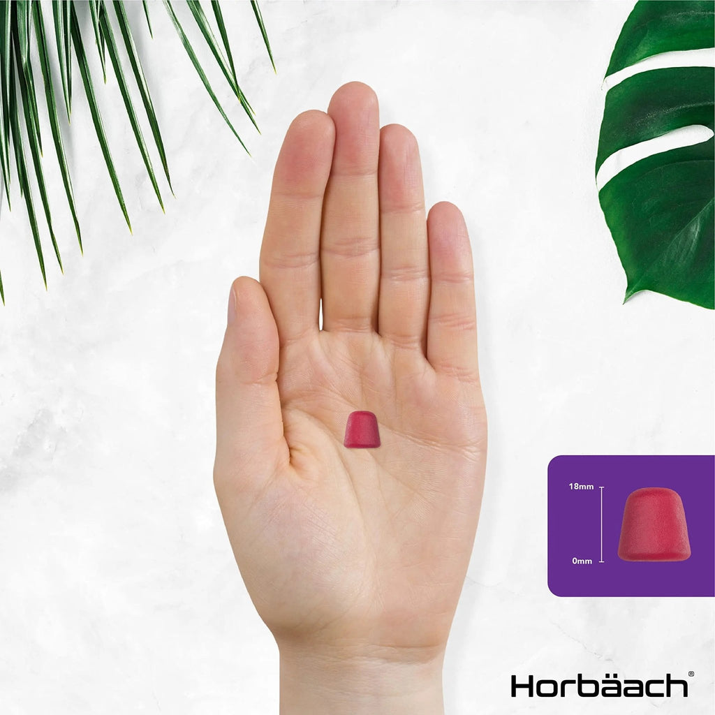 Biotin Gummies 10,000mcg | 90 Vegan Vitamins | Natural Strawberry Flavour - TrustMedUSA