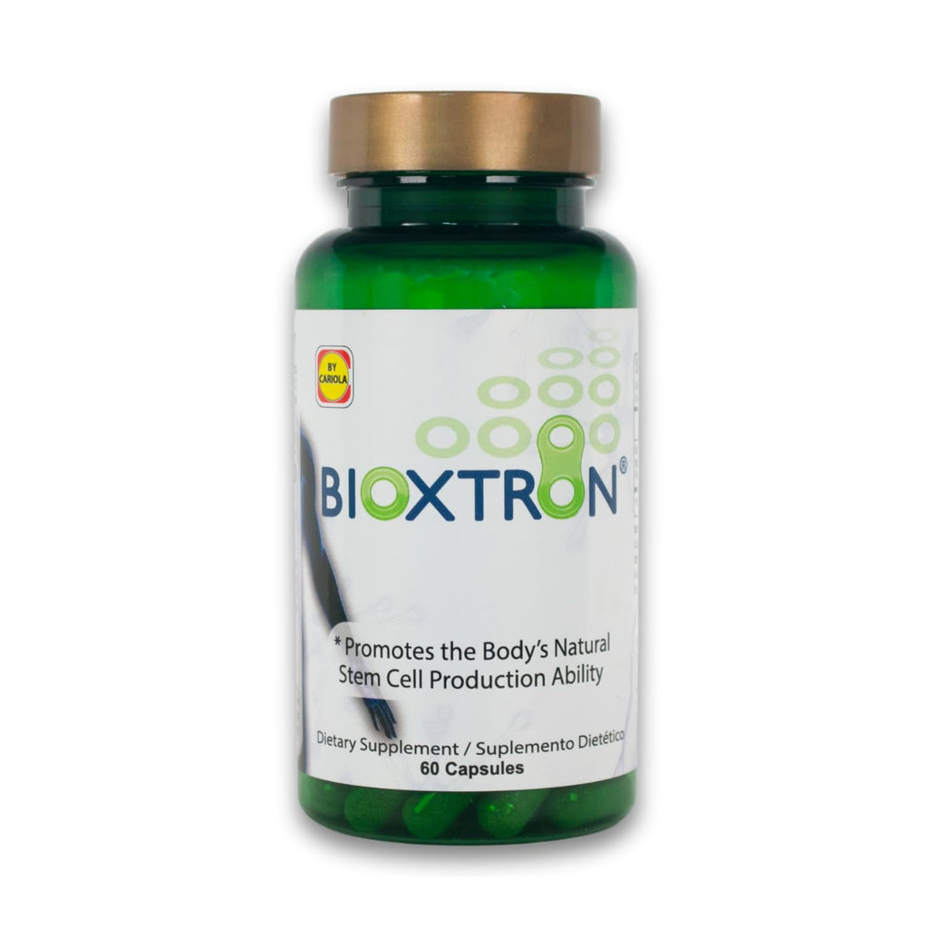 Bioxtron Natural AFA Stem Cell Supplement - Joint Support & Muscle Pain - Immune System Support - Support Energy Levels - Natural Blue Green Algae Spirulina - Pack of 2-120 Caps - TrustMedUSA