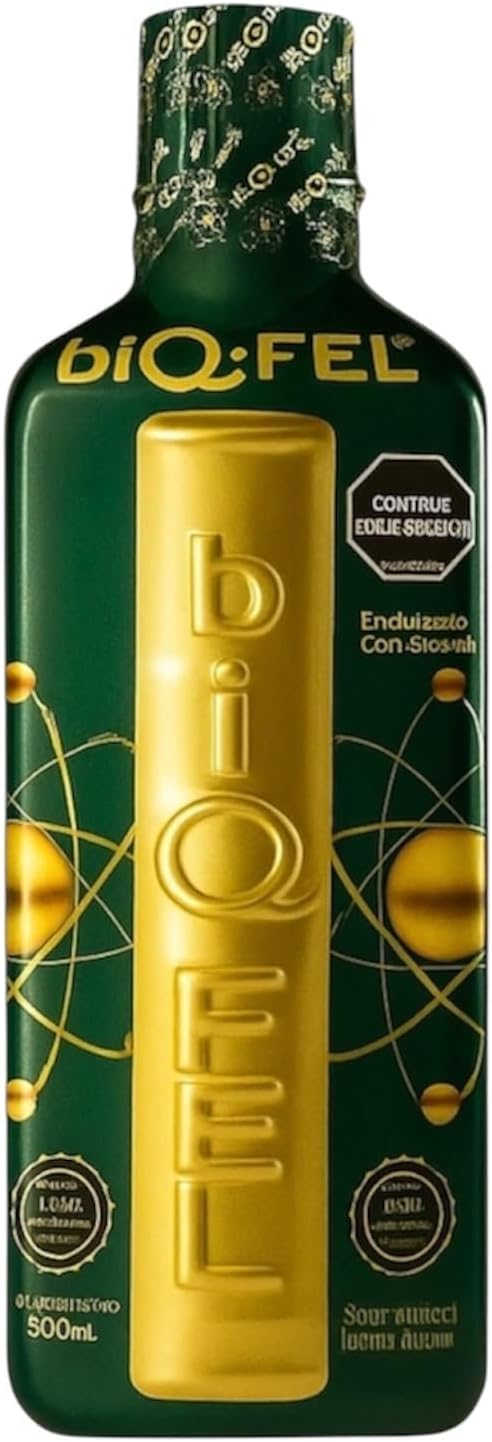 biQ-FEL Daily Multivitamin for Men and Women Liquid Natural Extracts Energy Focus 500ml - TrustMedUSA