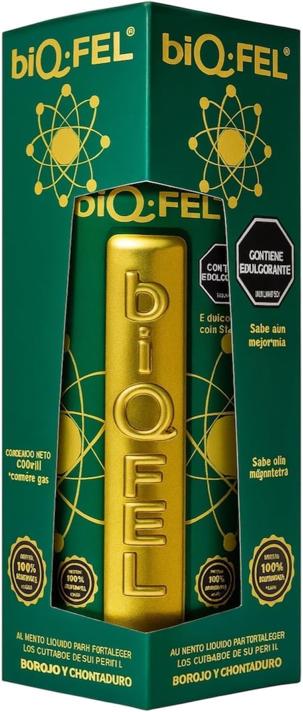 biQ-FEL Daily Multivitamin for Men and Women Liquid Natural Extracts Energy Focus 500ml - TrustMedUSA