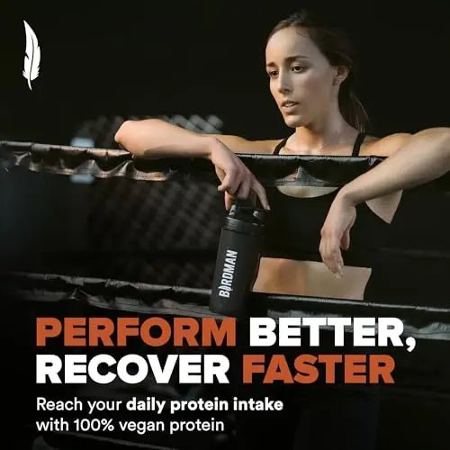 Birdman Falcon Performance Vegan Protein Powder, 31g Protein, 5g Creatine, 5g BCAA - TrustMedUSA
