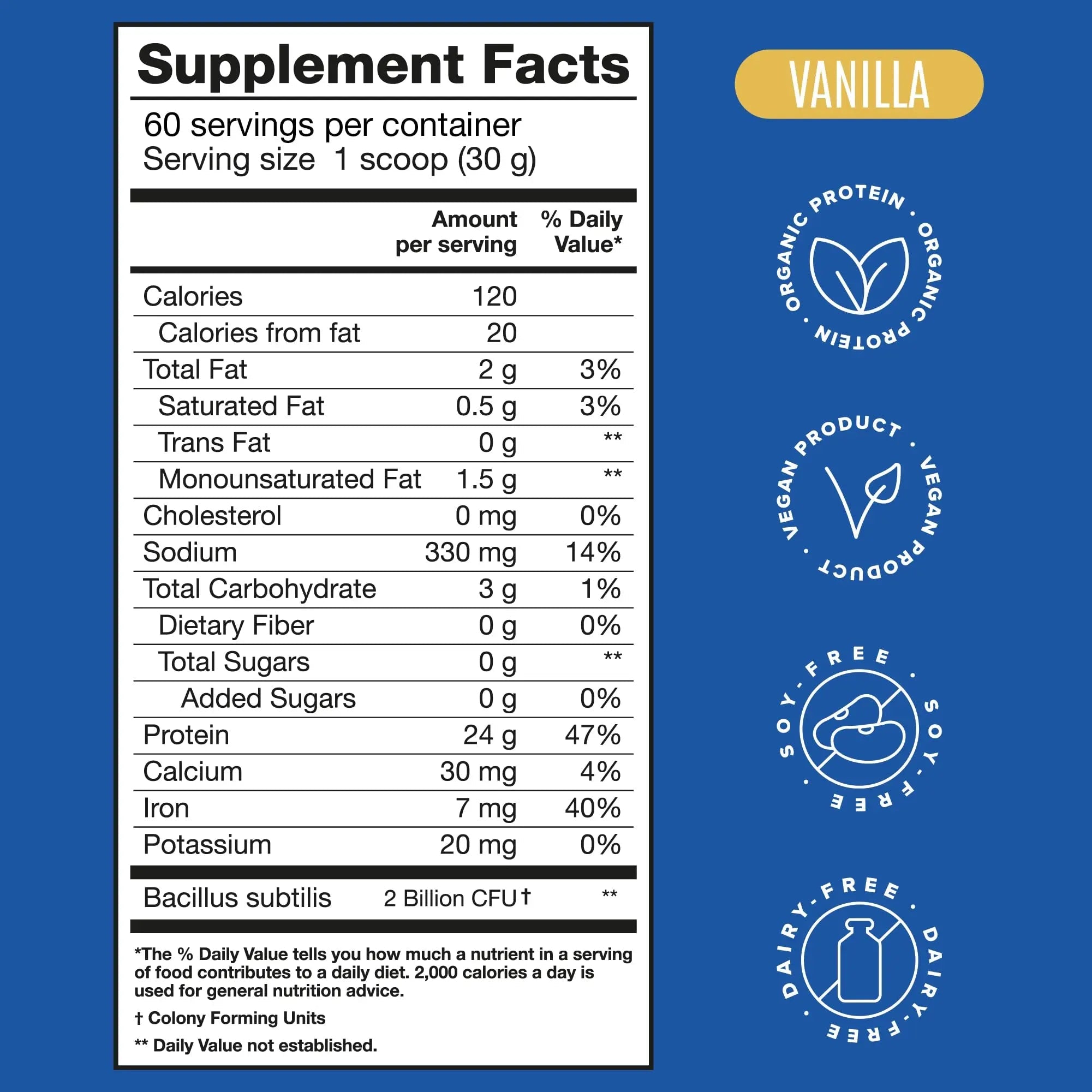 BIRDMAN Falcon Vegan Protein Powder Organic, Stevia & Sugar Free, Plant Based Protein - TrustMedUSA