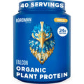 BIRDMAN Falcon Vegan Protein Powder Organic, Stevia & Sugar Free, Plant Based Protein - TrustMedUSA