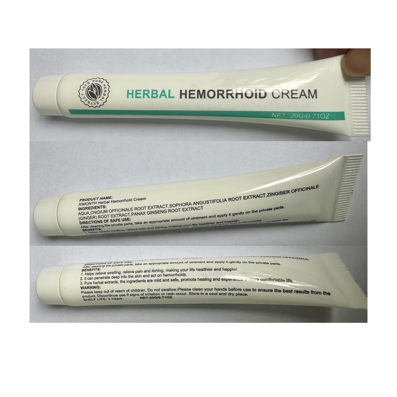 BITYEYE Herbal Hemorrhoids Cream,Hemorrhoid Cream,for Men and Women (1PCS) - TrustMedUSA