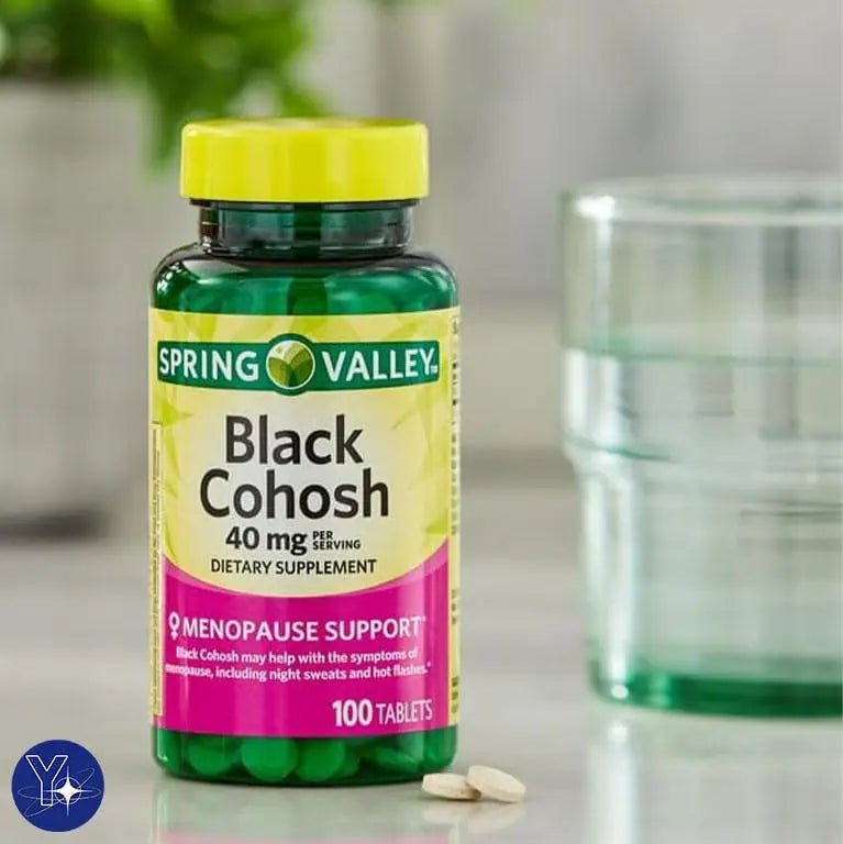 Black Cohosh Menopause Support Dietary Supplement Tablets Spring Valley - TrustMedUSA