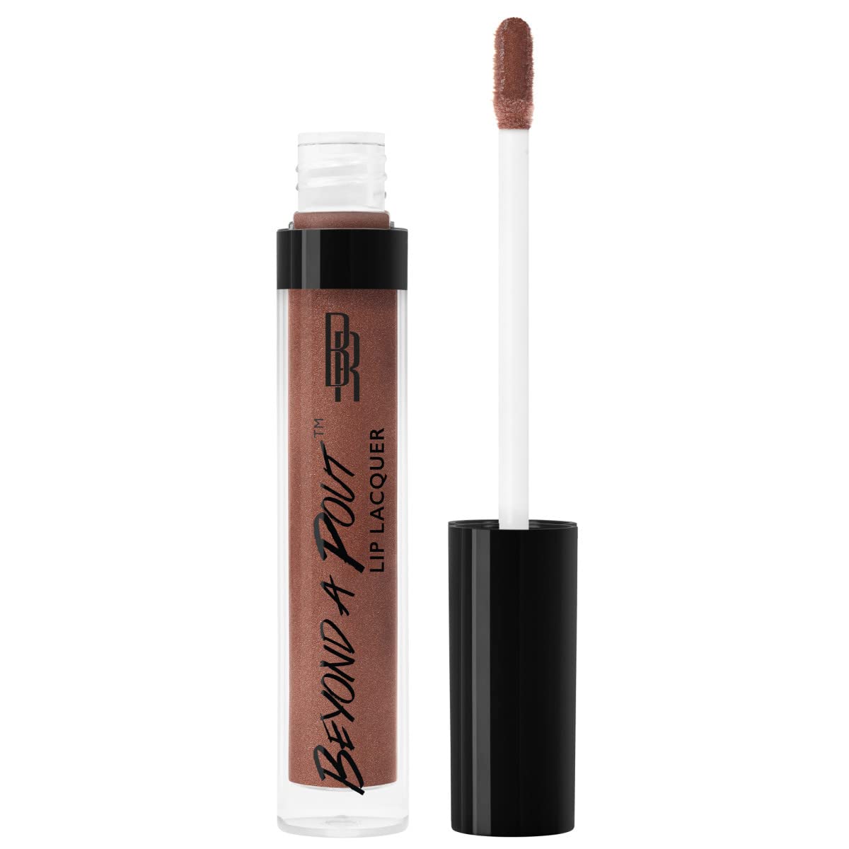Black Radiance Beyond A Pout Lip Lacquer Lip Gloss, Extra Hot - TrustMedUSA
