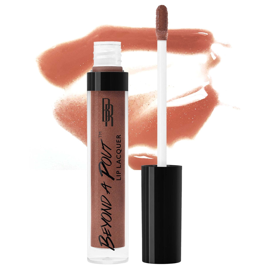 Black Radiance Beyond A Pout Lip Lacquer Lip Gloss, Extra Hot - TrustMedUSA