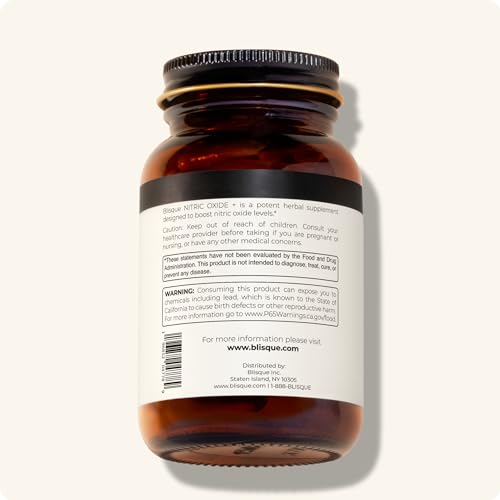Blisque – Natural Nitric Oxide Booster Supplement for Blood Flow Support and Circulation - TrustMedUSA