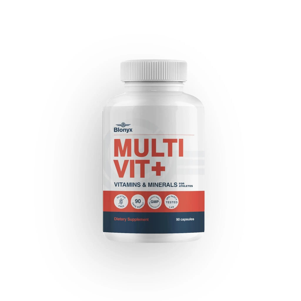 Blonyx Multivit+ Athlete's Multivitamin - Whole Food-Sourced Nutrients, Supports Performance & Muscle Health, 90 Day Supply - TrustMedUSA