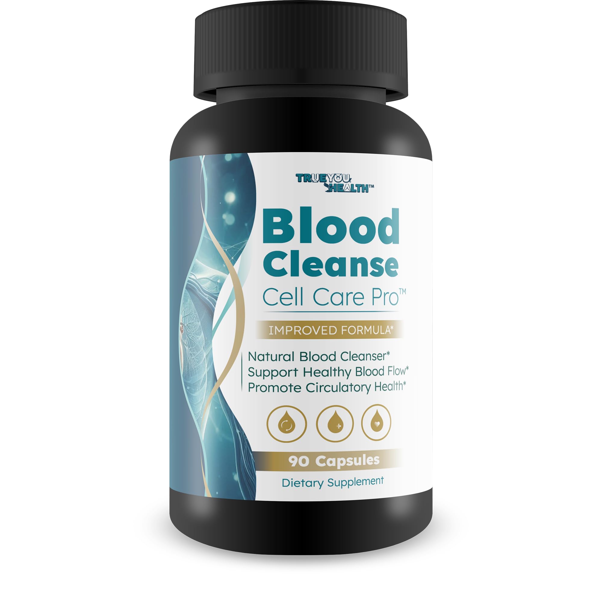 Blood Cleanse Cell Care Pro - Improved Formula - Our Best Blood Cleanse Detox - Cleanse Blood & Detox Body Cleanse - Full Body Cleanse - Sugar Detox Cleanse Pancreas Sweet Blood Cleanse Supplements - TrustMedUSA