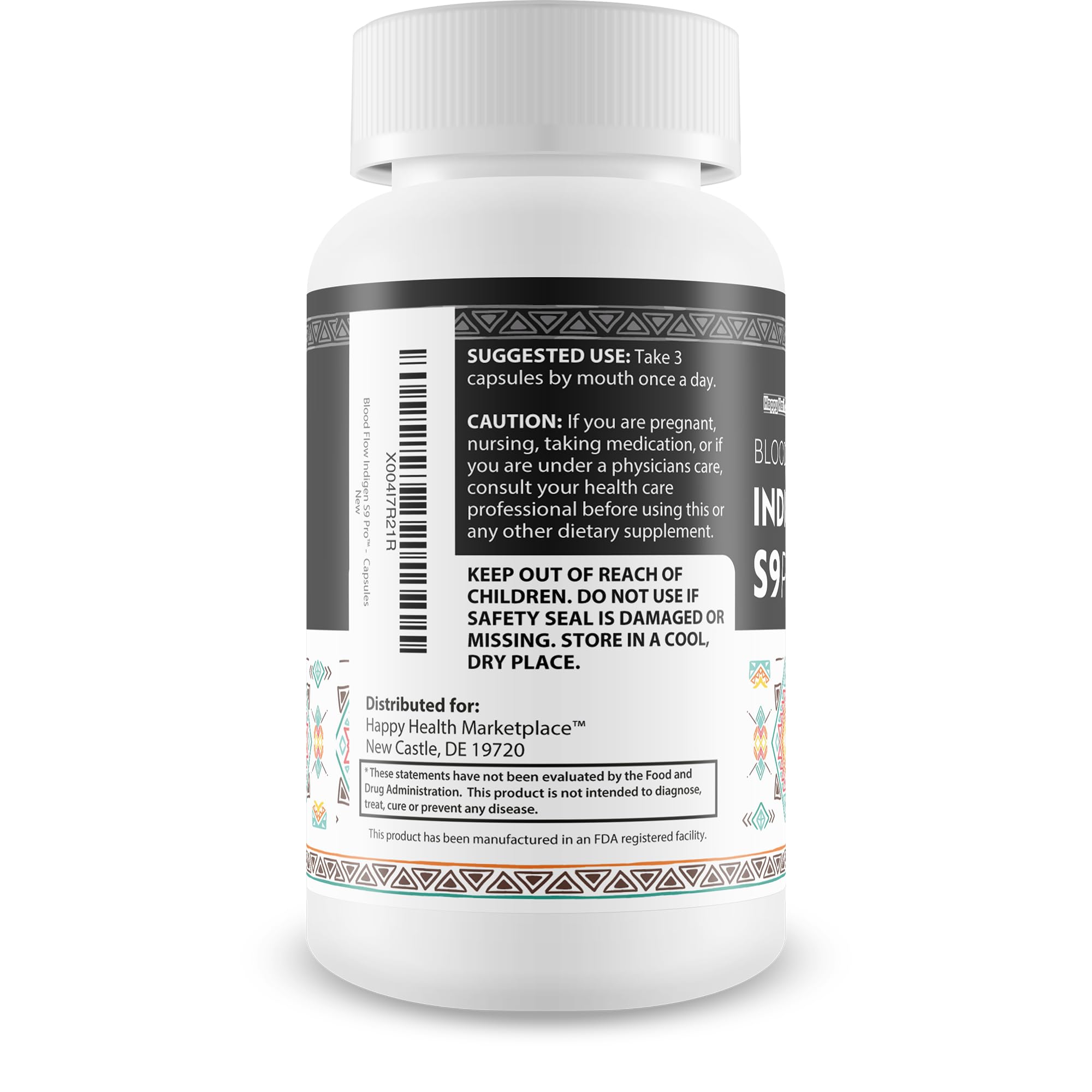 Blood Flow Indigen S9 Pro - Our Best Poor Circulation Supplements for Advanced Blood Flow Care - Blood Circulation Support - Blood Circulation Supplements for Healthy Blood Flow Help Blood Flow Pills - TrustMedUSA
