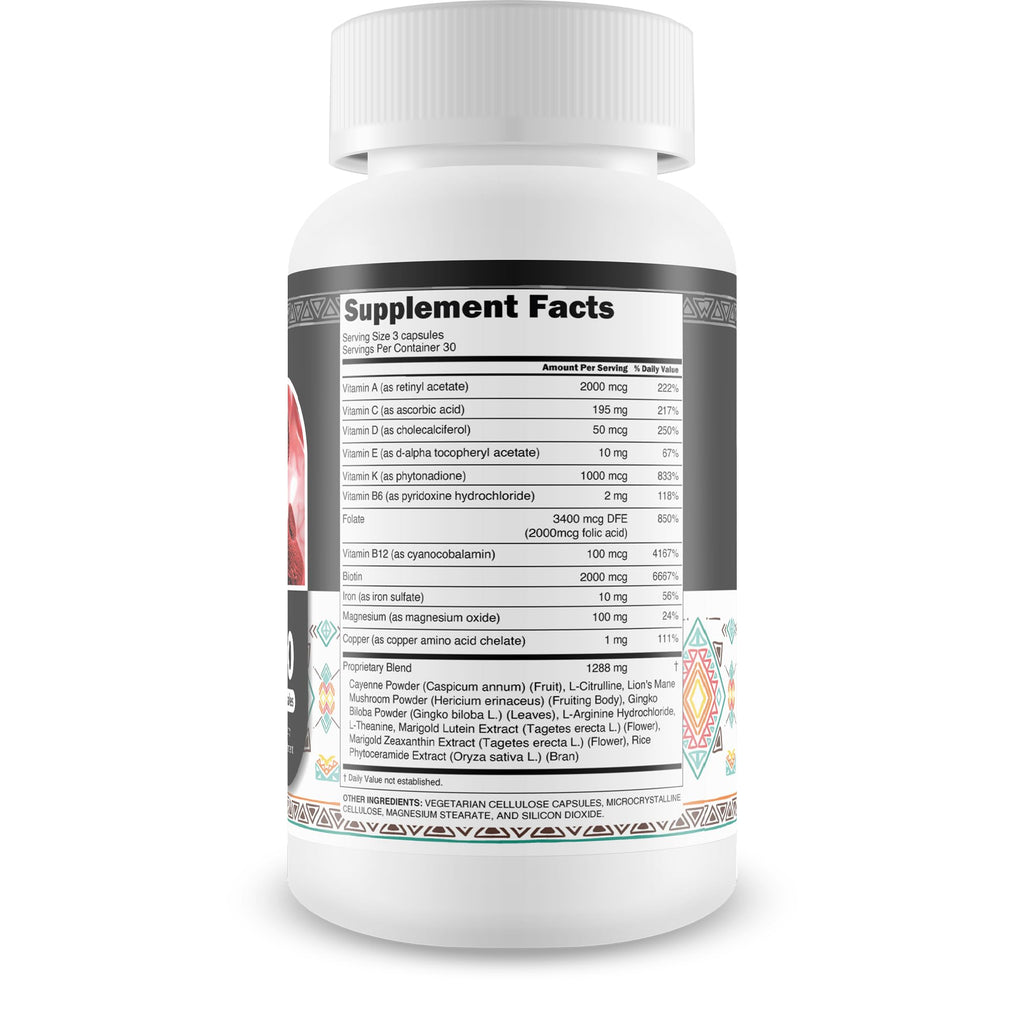 Blood Flow Indigen S9 Pro - Our Best Poor Circulation Supplements for Advanced Blood Flow Care - Blood Circulation Support - Blood Circulation Supplements for Healthy Blood Flow Help Blood Flow Pills - TrustMedUSA