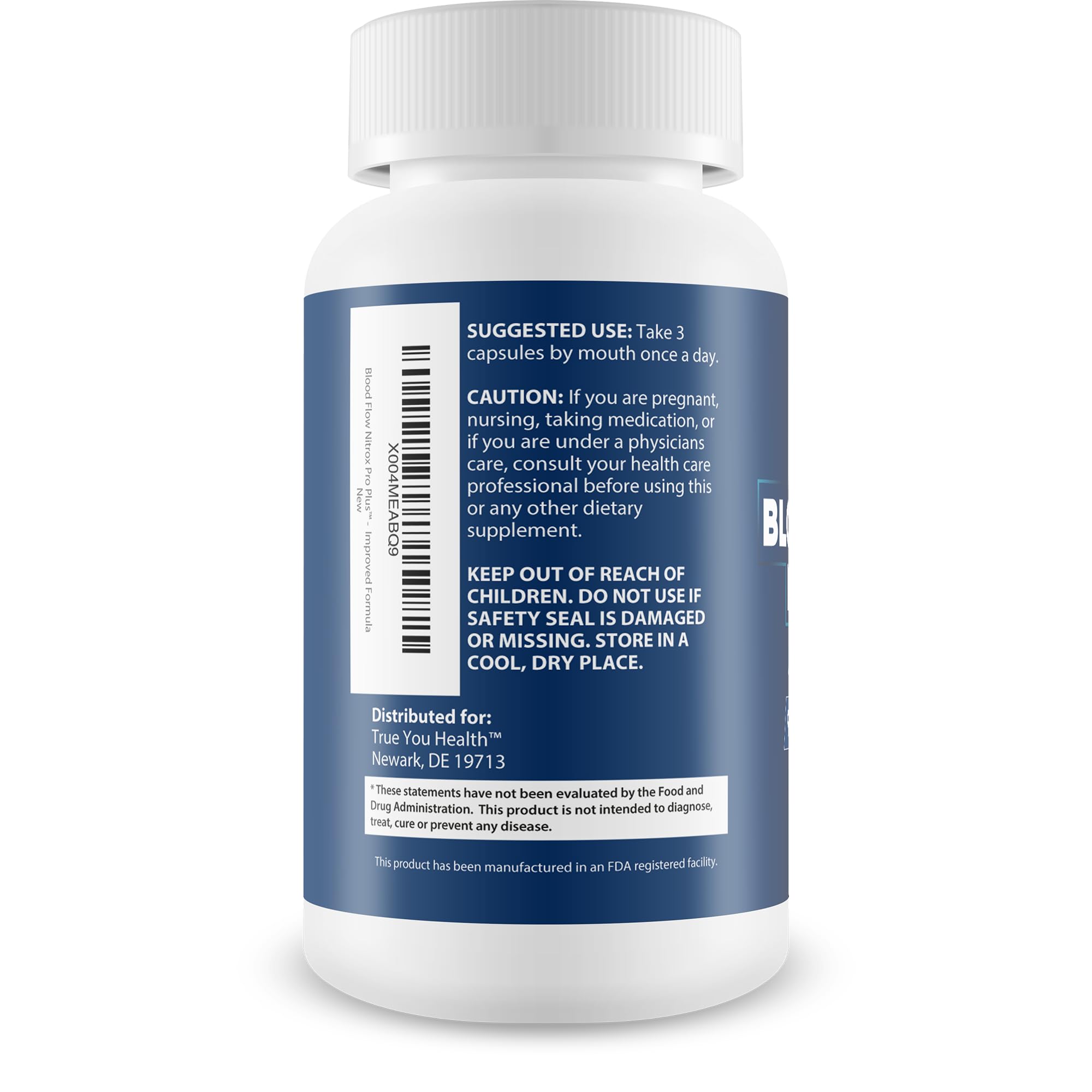Blood Flow Nitrox Pro Plus - Improved Formula - Our Best Blood Circulation Supplements For Men - Vasodialators - Increase Blood Flow Care Blood Circulation Supplement Blood Flow Supplement For Men - TrustMedUSA