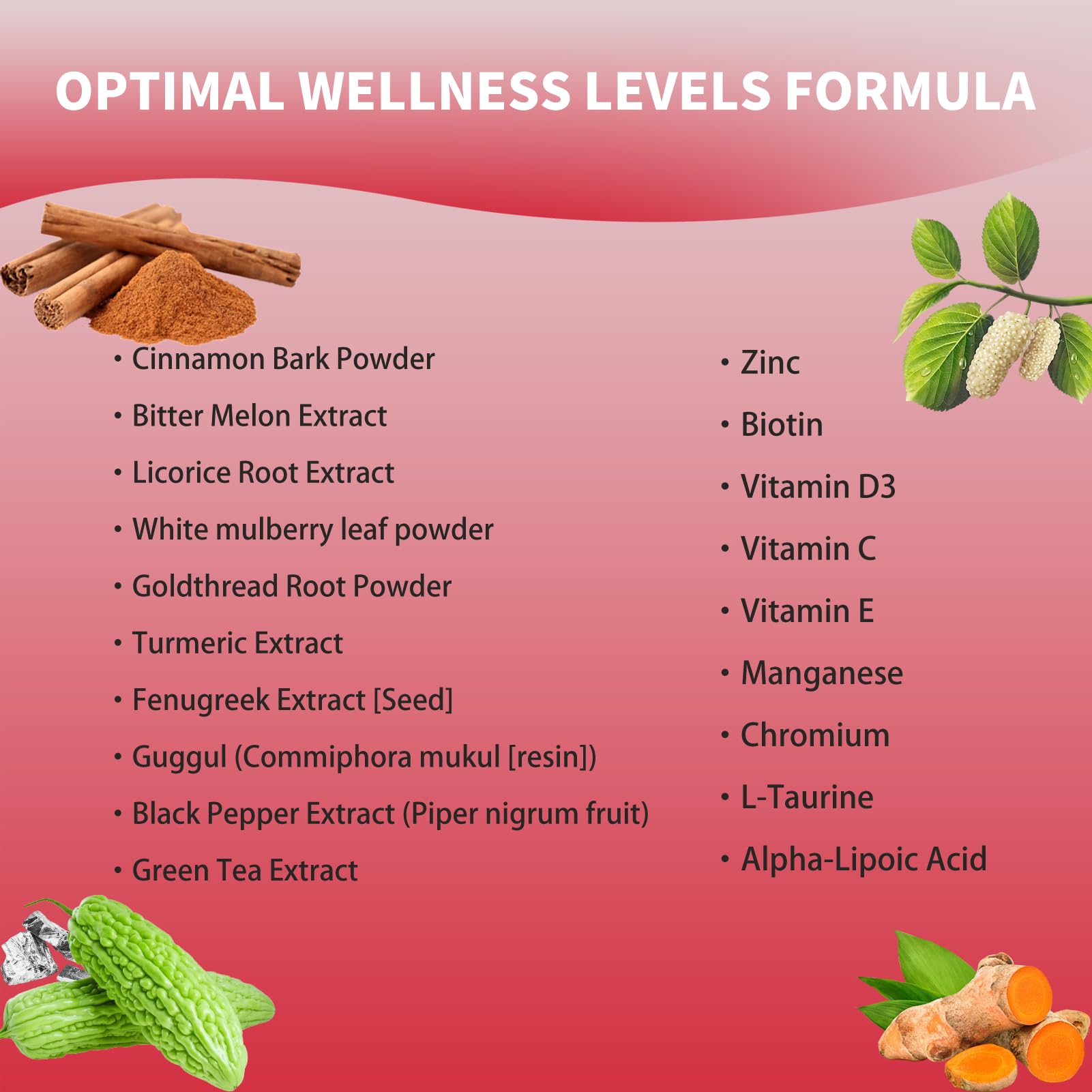Blood Sugar Complex Supplement – Natural with 20 Active Herbs and Vitamins, Including Cinnamon, Bitter Melon, Black Pepper, Licorice, Vegan, Non-GMO, Gluten-Free, 60 Capsules - TrustMedUSA