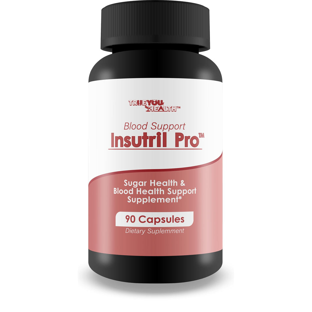 Blood Support Insutril Pro - Our Best Sugar Health & Blood Health Support Supplement - Circulatory Health Support - Blood Balance Blood Boost Blood Circulation Supplements - Health Blood Balance Pills - TrustMedUSA