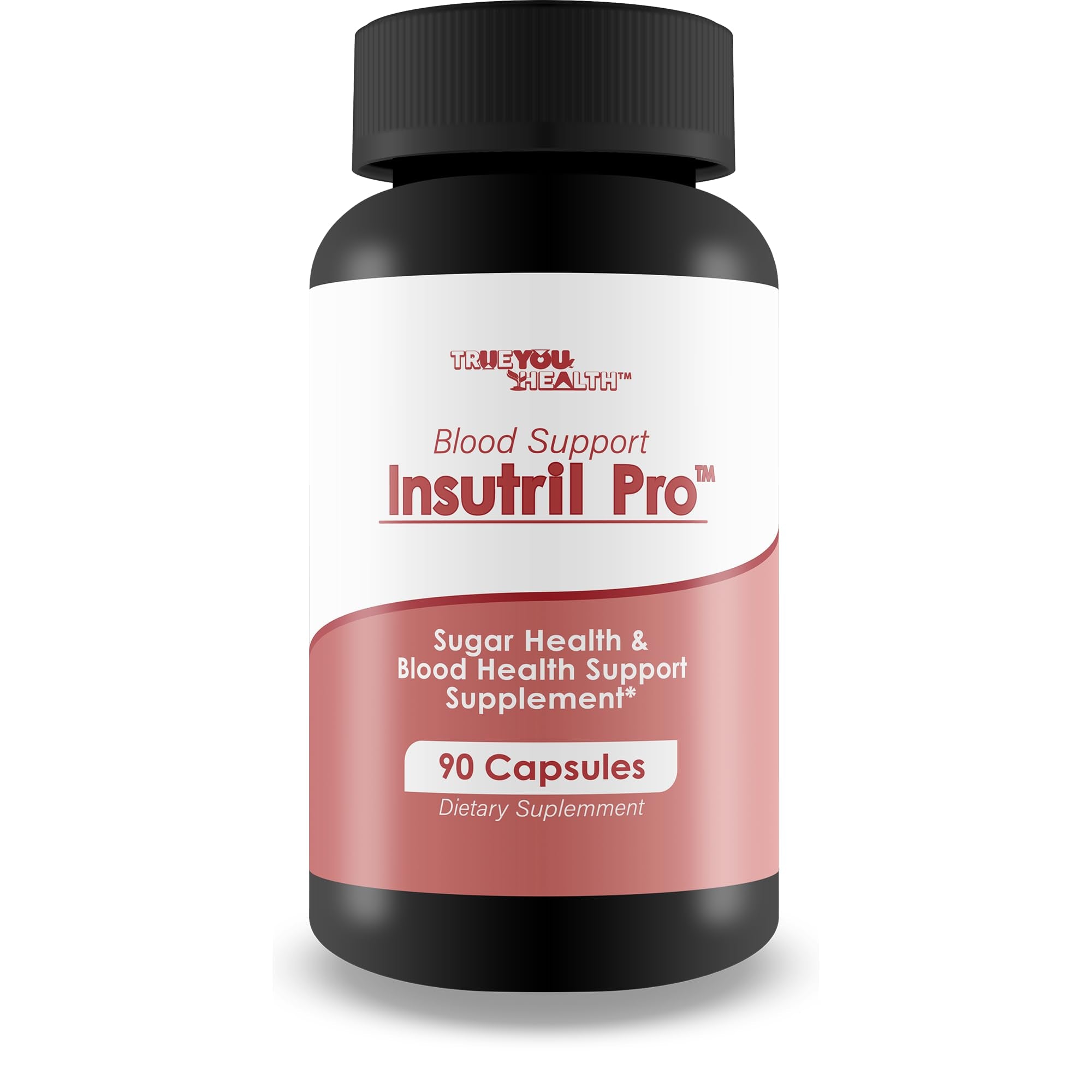 Blood Support Insutril Pro - Our Best Sugar Health & Blood Health Support Supplement - Circulatory Health Support - Blood Balance Blood Boost Blood Circulation Supplements - Health Blood Balance Pills - TrustMedUSA