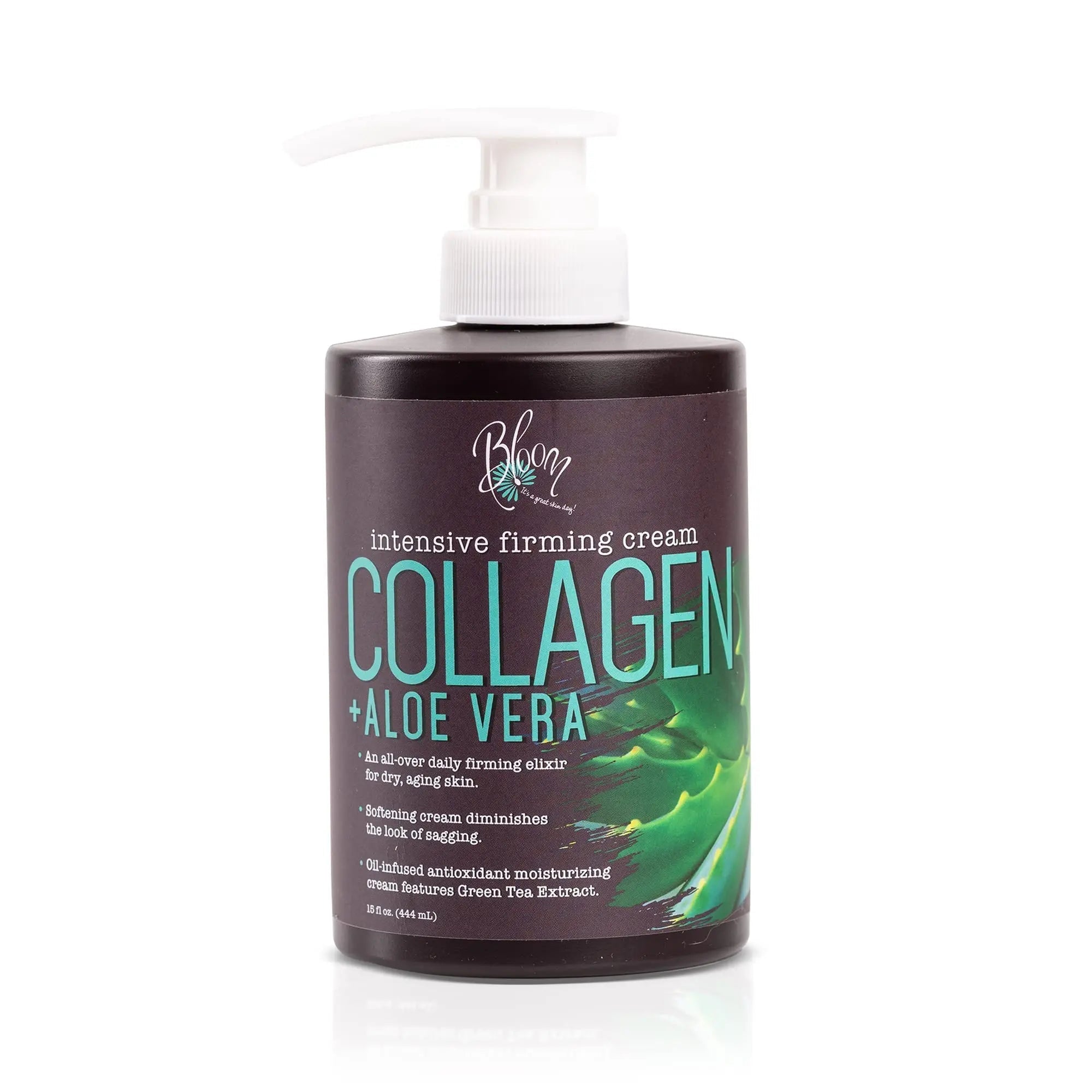 BLOOM Collagen Cream + Aloe Vera Moisturizer Body Lotion & Face Cream | Dry Skin - TrustMedUSA