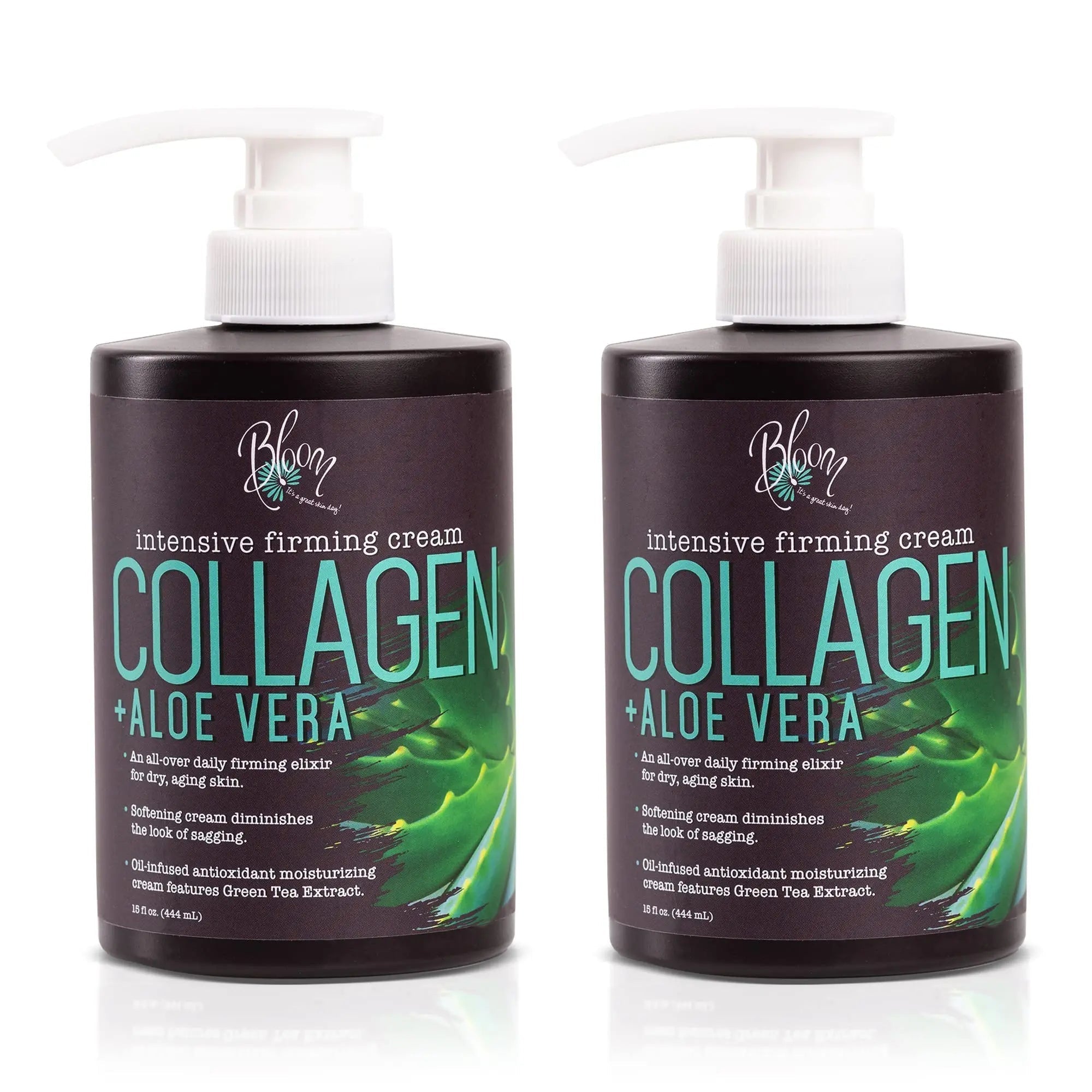 BLOOM Collagen Lotion Skin Care Firming Body Cream, Intensive Anti Aging Moisturizer - TrustMedUSA