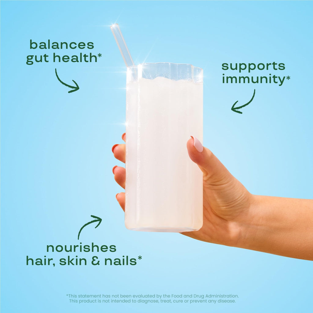 Bloom Nutrition Bovine Colostrum Powder with Vitamin B-12 for Gut Health, Immune Support, Hair Growth & Beauty Supplement | Unflavored, 25 Servings - TrustMedUSA