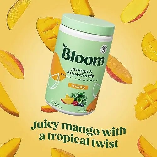 Bloom Nutrition Greens and Superfoods Powder for Digestive Health, Greens Powder - TrustMedUSA