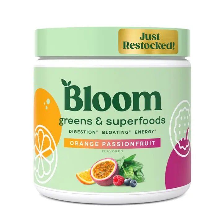 Bloom Nutrition Greens and Superfoods Powder for Digestive Health, Greens Powder - TrustMedUSA