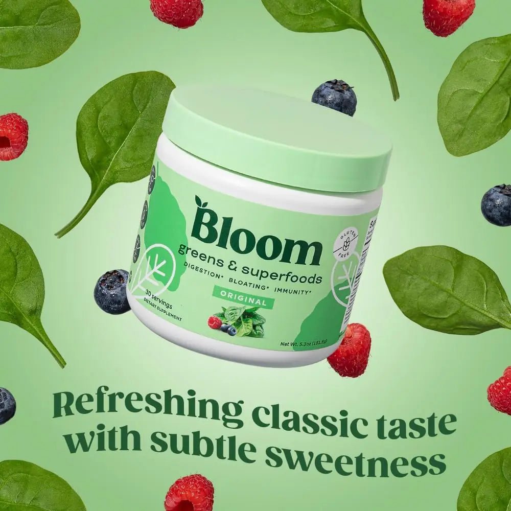 Bloom Nutrition Greens and Superfoods Powder for Digestive Health, Greens Powder - TrustMedUSA